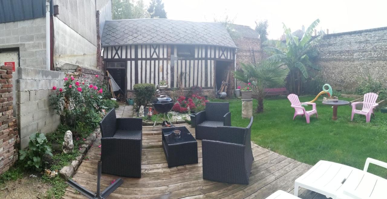Au Bel Accueil Bed and Breakfast Doudeville Buitenkant foto