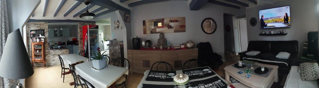 Au Bel Accueil Bed and Breakfast Doudeville Buitenkant foto